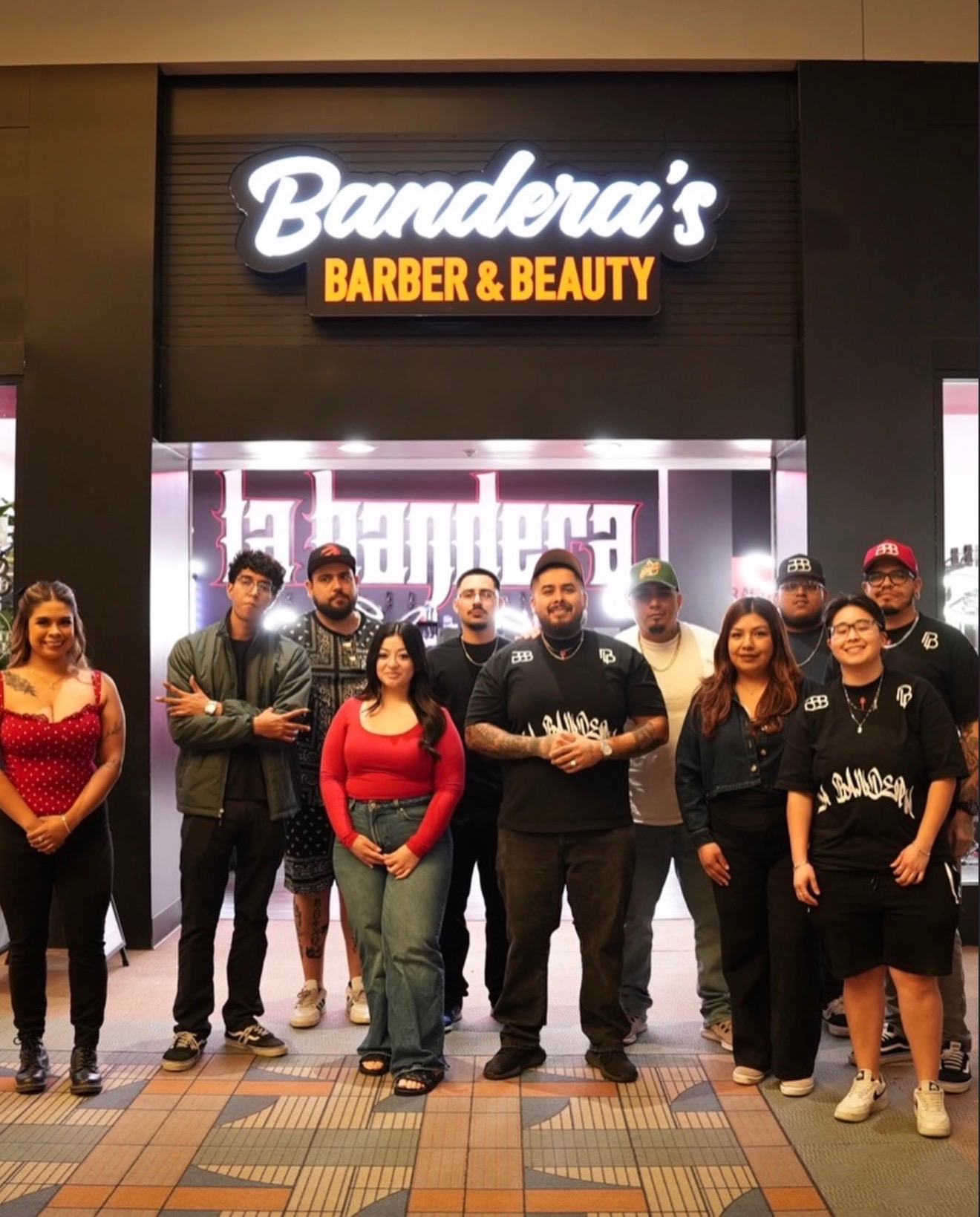 The Bandera's Barber & Beauty familia